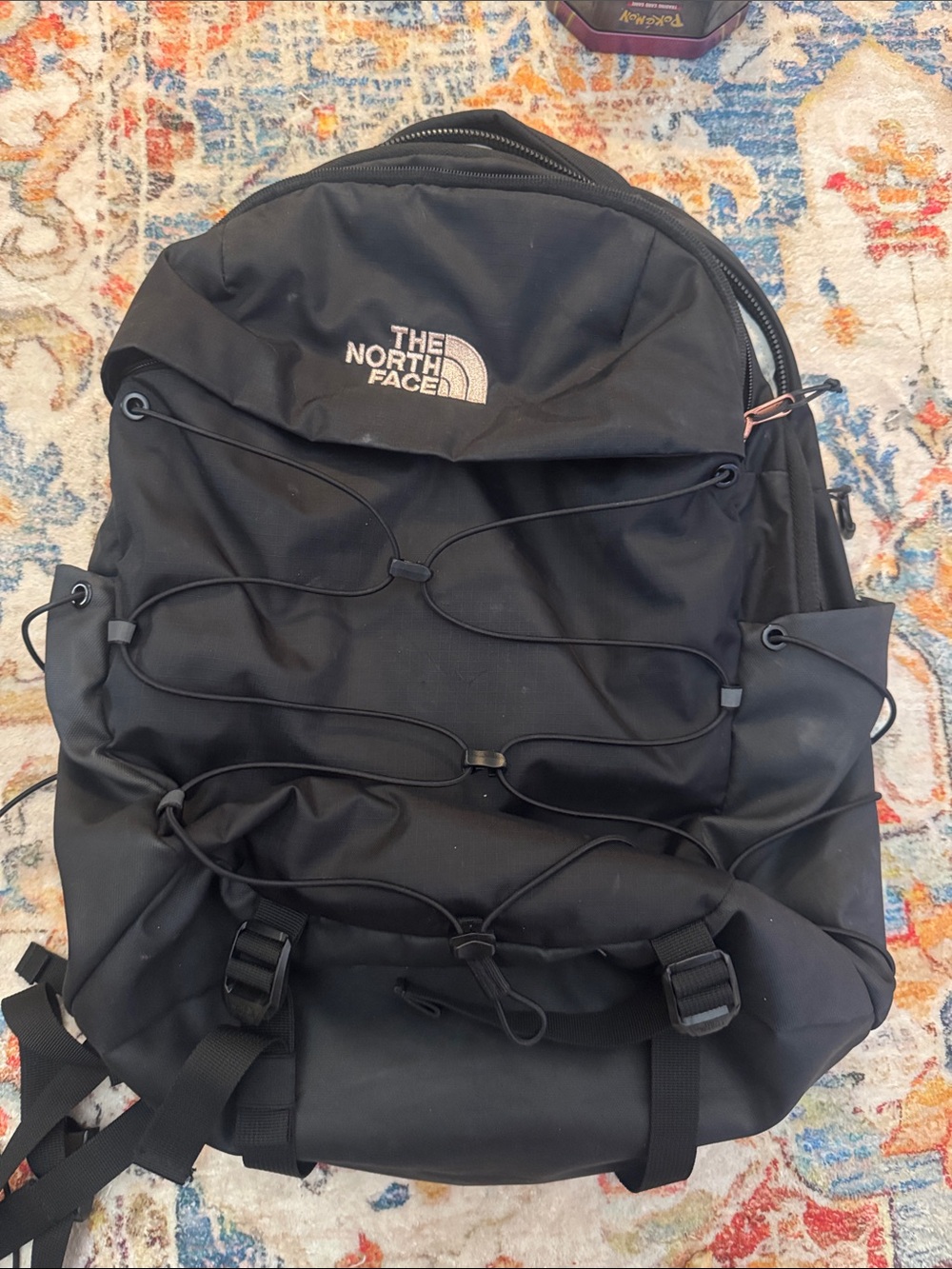 The North Face Borealis Backpack Black Bungee Laptop School Hiking Travel Bag